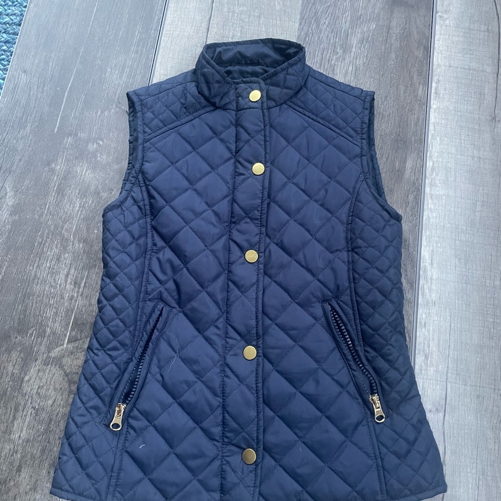 Me Jane Navy blue Vest Size 10 Girls